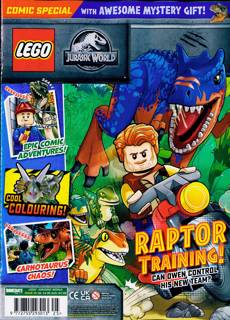 Lego Jurassic World Magazine Issue NO 25