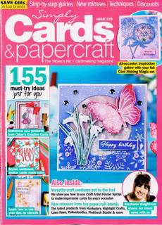 Simply Cards Paper Craft Magazine Issue NO 278