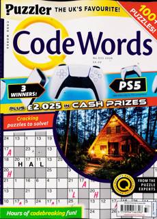 Puzzler Q Code Words Magazine Issue NO 533