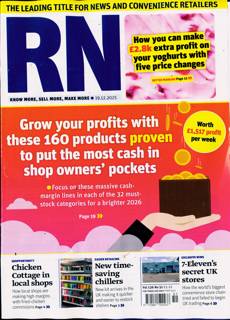 Retail Newsagent Magazine Issue 19/12/2025