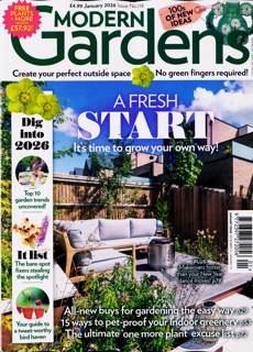 Modern Gardens Magazine Issue JAN 26