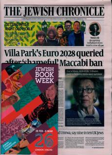 Jewish Chronicle Magazine Issue 08/01/2026