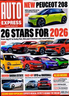 Auto Express Magazine Issue 07/01/2026