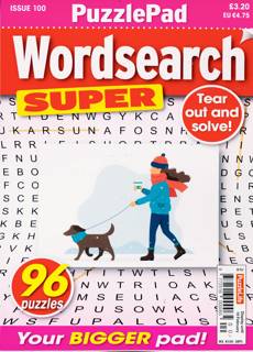 Puzzlelife Wordsearch Super Magazine Issue NO 100