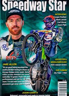 Speedway Star Magazine Issue 27/12/2025