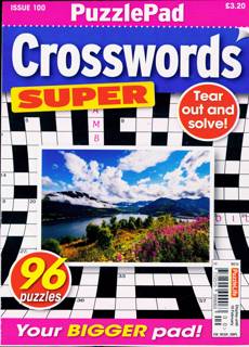 Puzzlelife Crossword Super Magazine Issue NO 100