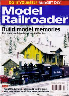 Model Railroader Magazine Issue DEC 25