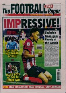 Football League Paper Magazine Issue 16/11/2025