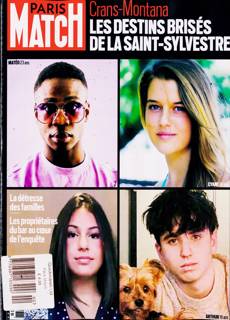 Paris Match Magazine Issue NO 4002