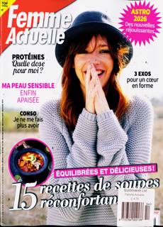 Femme Actuelle Magazine Issue NO 2154