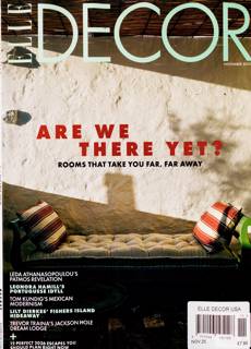 Elle Decoration Usa Magazine Issue NOV 25