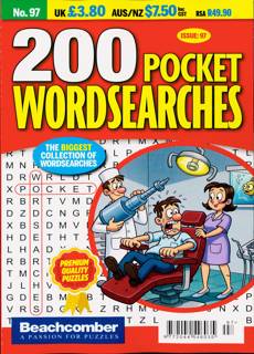 200 Pocket Wordsearches Magazine Issue NO 97