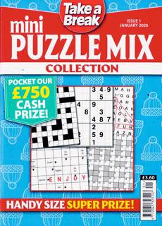 Tab Mini Puzzle Mix Coll Magazine Issue NO 1