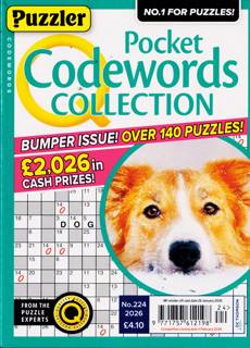 Puzzler Q Pock Codewords C Magazine Issue NO 224