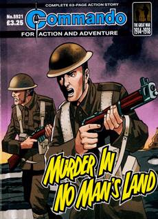 Commando Action Adventure Magazine Issue NO 5921