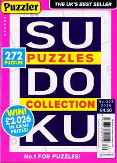 Puzzler Sudoku Puzzle Collection Magazine Issue NO 224