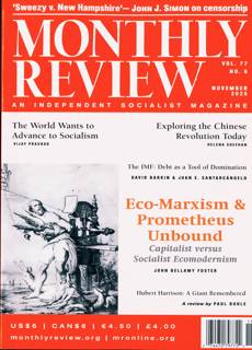 Monthly Review Magazine Issue NOV 25