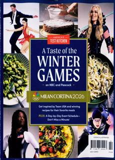Cooks Illustrated Magazine Issue WINT GAMES