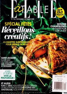 Elle A Table Magazine Issue NO163