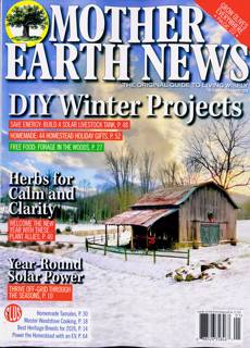 Mother Earth News Magazine Issue DEC/JAN26
