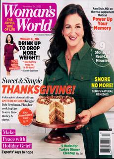 Womans World Magazine Issue 24 NOV 25