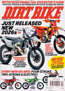 Dirt Bike Mthly Magazine Issue DEC 25