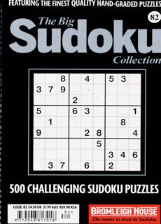 Big Sudoku Collection Magazine Issue NO 82