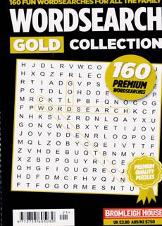 Wordsearch Gold Collection Magazine Issue NO 21