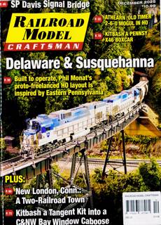 Railroad Model Craftsman Magazine Issue DEC 25