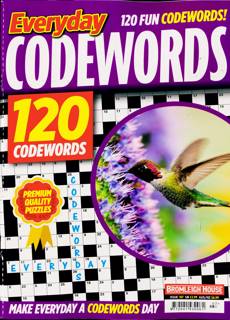 Everyday Codewords Magazine Issue NO 107