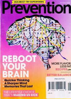 Prevention Magazine Issue JAN 26