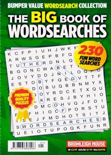 Big Book Of Wordsearches Magazine Issue NO 21