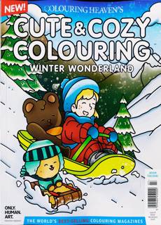 Colouring Heaven Cute Cozy Magazine Issue WINTERWOND