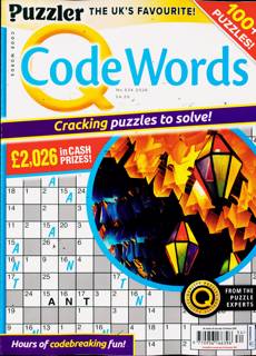 Puzzler Q Code Words Magazine Issue NO 534