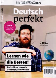 Deutsch Perfekt Magazine Issue NO 1