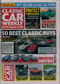 Classic Car Weekly Magazine Issue 14/01/2026