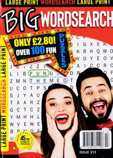 Big Wordsearch Magazine Issue NO 313