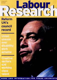 Labour Research Magazine Issue DEC 25