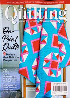 Love Of Quilting Magazine Issue WINTER