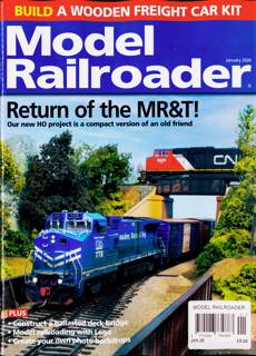 Model Railroader Magazine Issue JAN 26