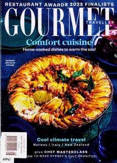 Australian Gourmet Traveller Magazine Issue AUG 25
