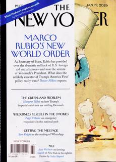 New Yorker Magazine Issue 19/01/2026