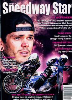 Speedway Star Magazine Issue 24/01/2026