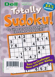 Totally Sudoku Magazine Issue JAN 26