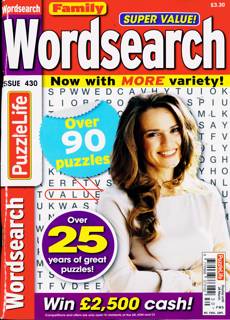 Family Wordsearch Magazine Issue NO 430