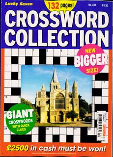 Lucky Seven Crossword Coll Magazine Issue NO 329