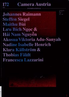 Camera Austria Magazine Issue NO172