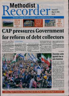 Methodist Recorder Magazine Issue 22/05/2026