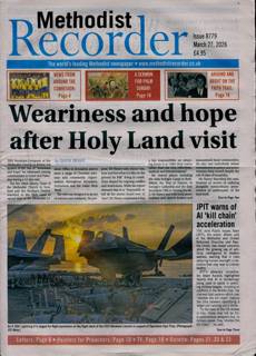 Methodist Recorder Magazine Issue 27/03/2026