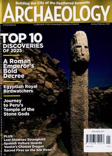Archaeology Magazine Issue JAN-FEB